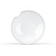Набір з двох надкушених дрібних тарілок Tassen, 18 см, порцеляна, фото 2