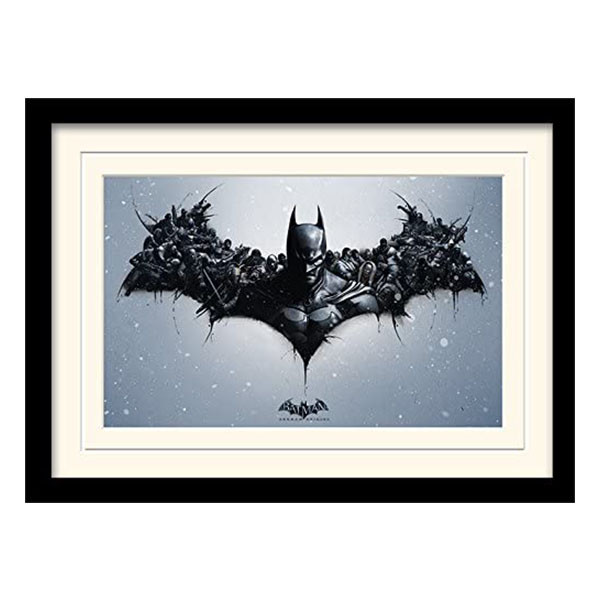 Постер у рамі "Batman Arkham Origins (Logo)" 30 x 40 см, фото 1