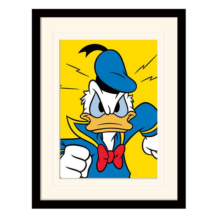 Постер у рамі "Donald Duck (Mad)" 30 x 40 см, фото 1