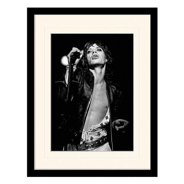 Постер у рамі "Rolling Stones (Mick Jagger)" 30 x 40 см, фото 1