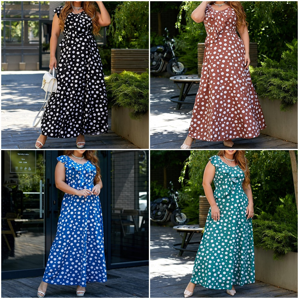 Літнє красиве плаття з короткими рукавами із софту розміри батал