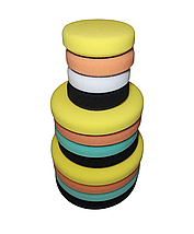 Полірувальний круг жорсткий антиголограмний — Lake Country Cutback DA Green Foam 125 мм. (76-3255-130MM), фото 5