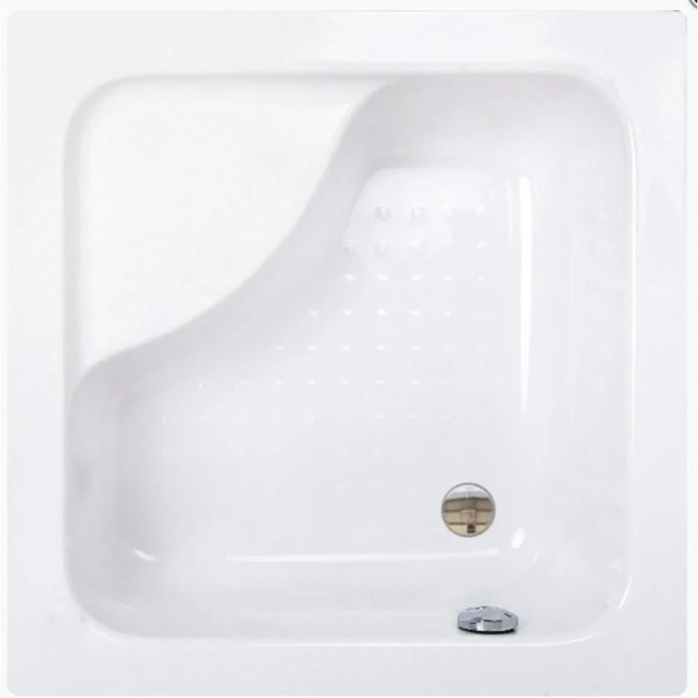 Душовий піддон Shower MINA SW-6078 90x90x45 см глибокий квадратний акриловий