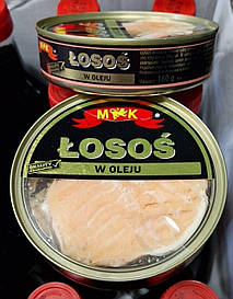 Лосось в олії MK 160 г.