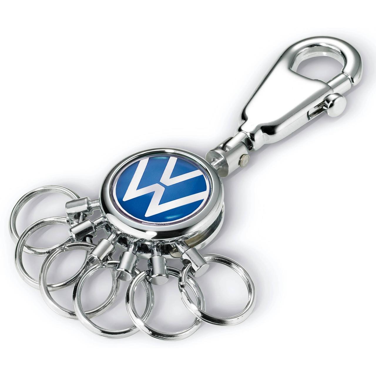 Брелок Troika з карабіном, логотип VW