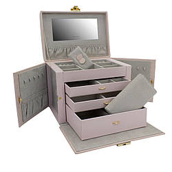 Скринька для коштовностей Friedrich Lederwaren Jolie 2.0 світло-рожева