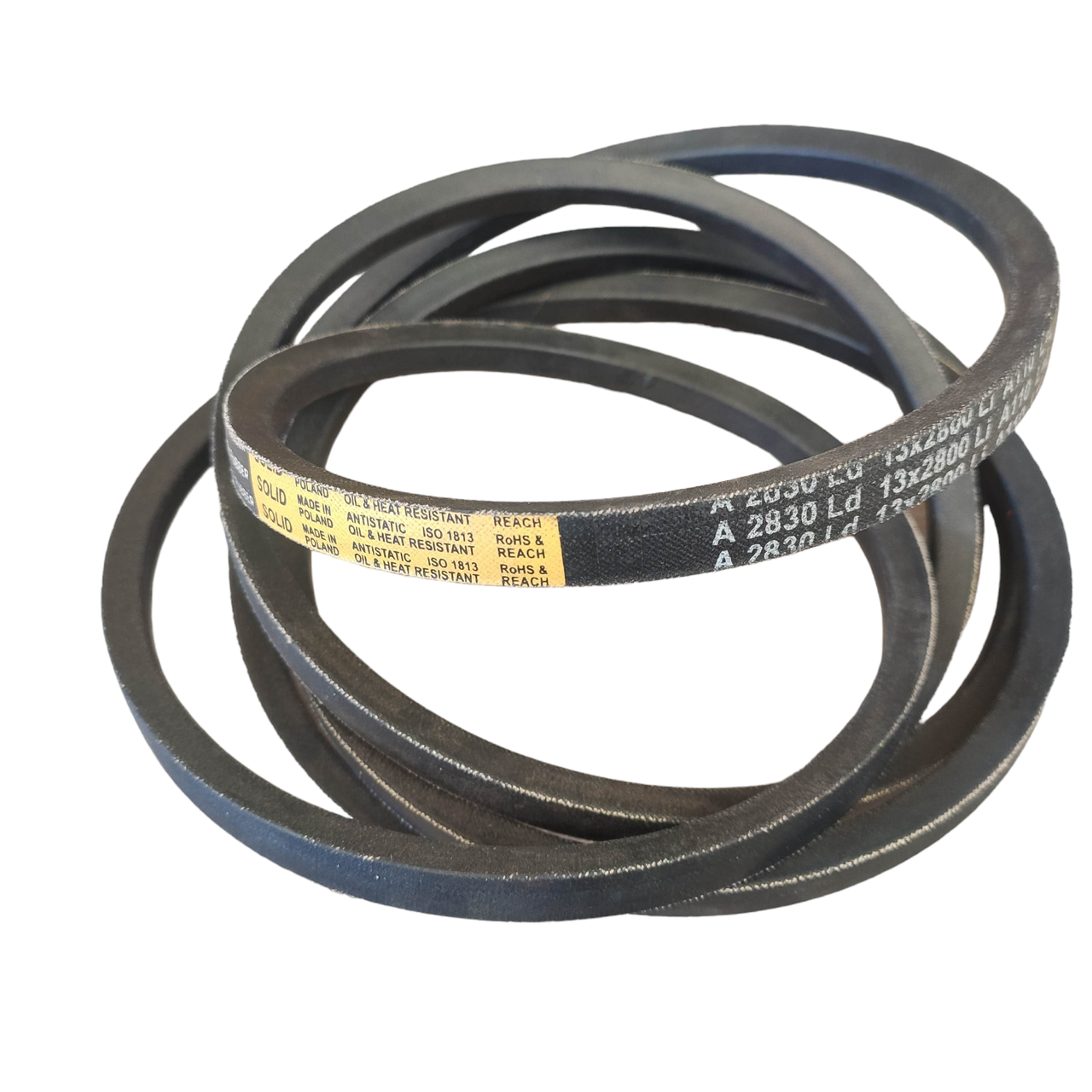 Ремінь приводний на привід підвіски двигуна та радіатора на комбайн Бізон А-2830, фото 1