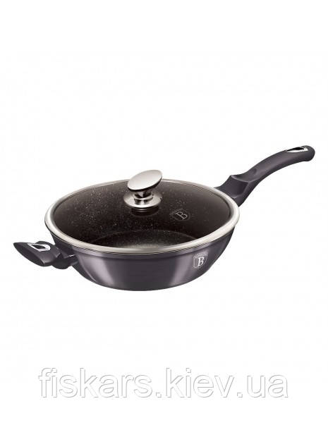 Сковорода грудка 32 см Berlinger Haus Metallic Line Carbon Pro Edition (BH-7139)