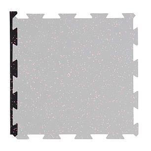 Кромка для підлогового килимка Heavy Duty inSPORTline Puzeko 50 x 50 x 0,5 см Колір чорний - варіант A, фото 1