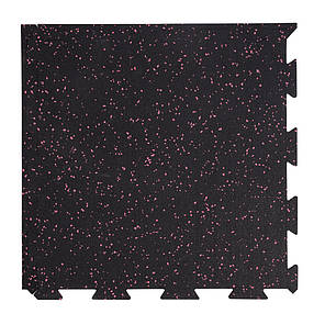 Кромка для підлогового килимка Heavy Duty inSPORTline Puzeko 50 x 50 x 0,5 см Колір чорний - варіант B, фото 3