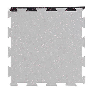 Кромка для підлогового килимка Heavy Duty inSPORTline Puzeko 50 x 50 x 0,5 см Колір чорний - варіант B, фото 1