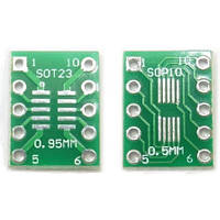 Панелька-перехідник SOP10/SOT23 - DIP 0,5 мм 0,95 мм