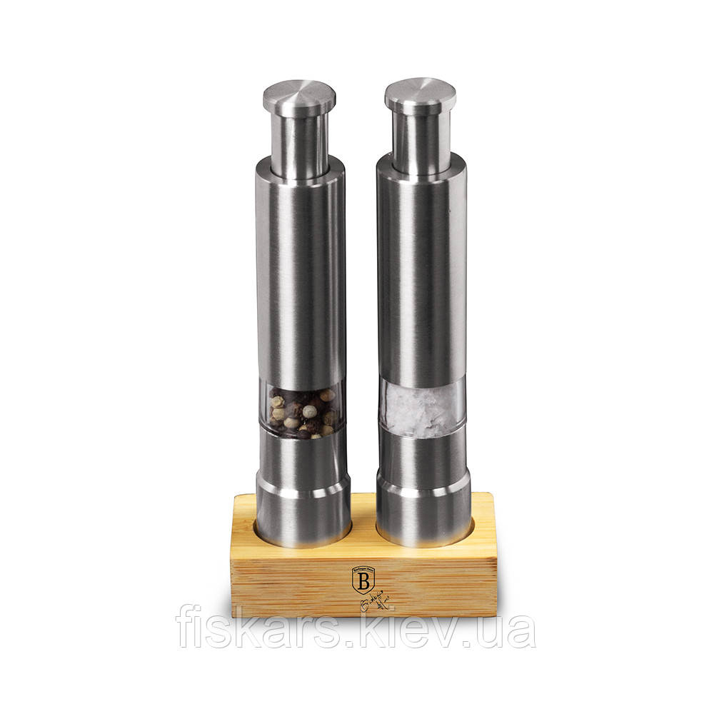 Набір для спецій Berlinger Haus Black Silver Collection (BH-7783)