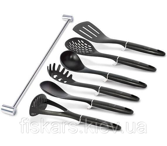 Набір кухонного приладдя Berlinger Haus Black Silver Collection з 7 предметів (BH-6327)