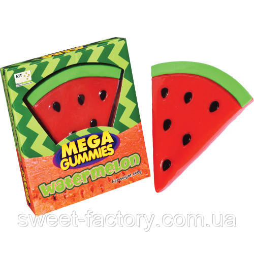 Мармелад Felko Mega Gummies Watermelon 600g, фото 1
