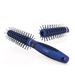 Гребінець-брашинг Salon Professional B9512 продувний пластиковий із пластиковими щетинками