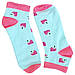 Шкарпетки жіночі низькі Kosmi 23-25 розмір (37-40 взуття) Полуничка асорті, фото 4