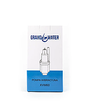Вібраційний насос із силуміну для колодязя GRAND WATER XVM 60 з верхнім забором води, фото 6