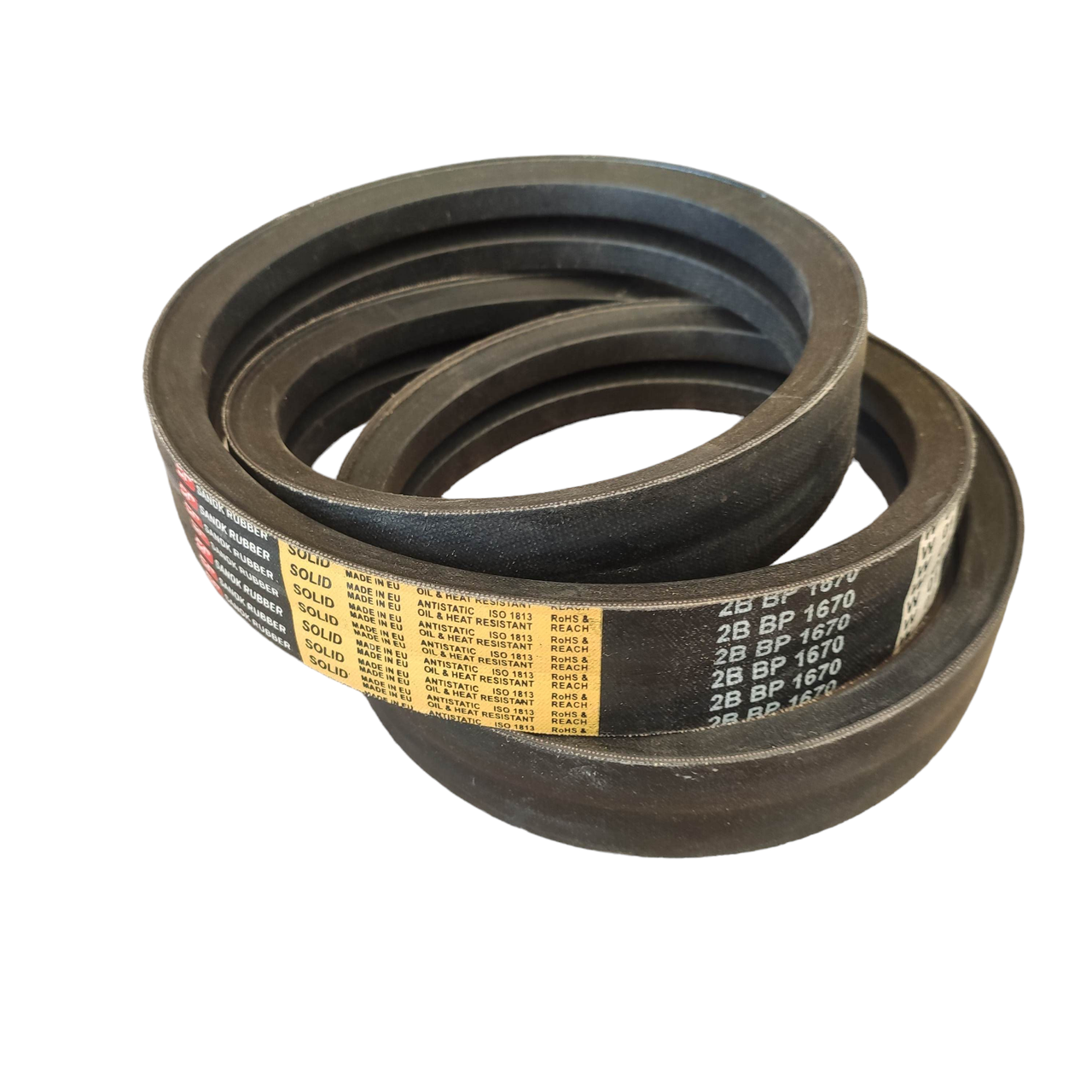 Ремінь приводний на привід барабана соломотрясу на комбайн Бізон 2НВ-1670, фото 1