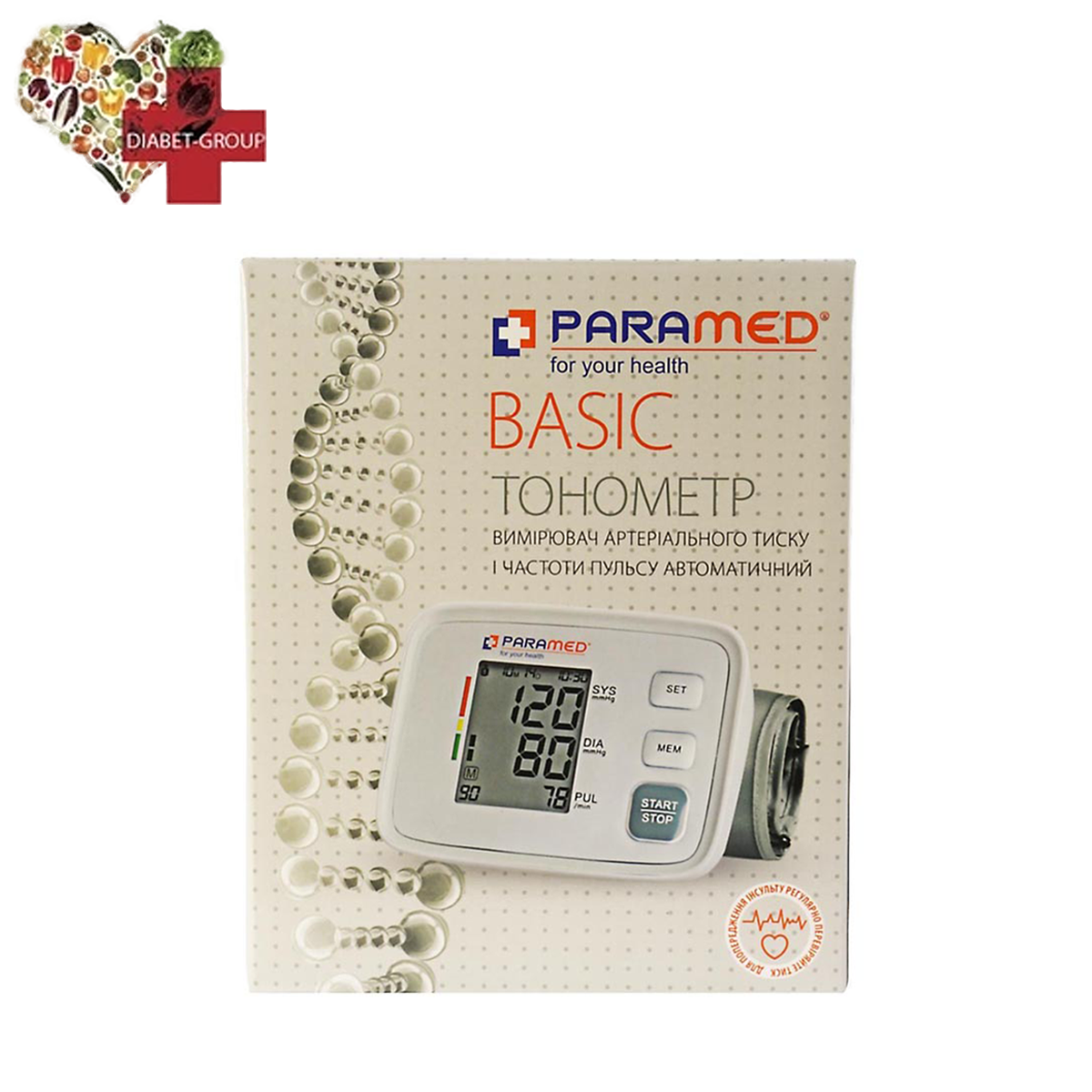 Тонометр автоматичний Paramed Basic
