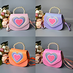 Сумка гаманець для дівчинки дитяча, сумочка для маленьких модниць