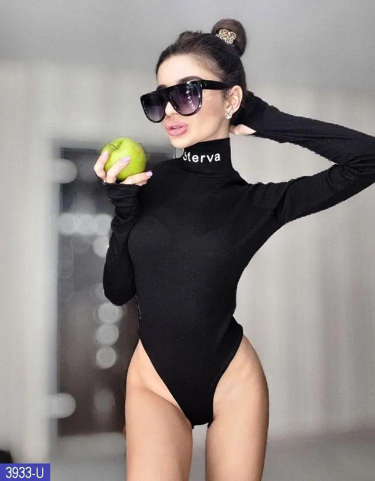 Боді жіночий з рукавами мітенками Sterva, фото 1