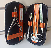 Манікюрний набір KDS Чехія #04-7107 Zip у футлярі 5 предметів