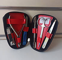 Манікюрний набір KDS Чехія #04-7103 Zip у футлярі 6 предметів