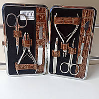 Манікюрний набір KDS Чехія #04-7115 Frame у футлярі 7 предметів