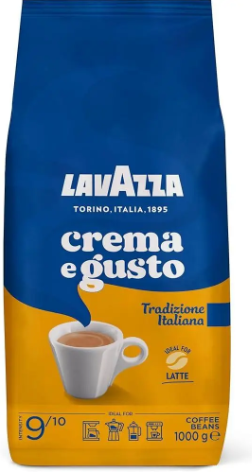 Кава Lavazza Crema e Gusto Tradizione Italiana в зернах 1 кг