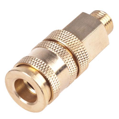 Alloid. Швидкорознімне з-є із зовнішньою різзю з фіксатором. 1/4" (ПМ-2SM), фото 1