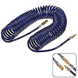 Alloid. Шланг спіральний для пневмоінструменту 8 мм*12 мм*20 м (поліуретан), фото 3