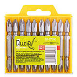 Alloid. Набор бит магнитных двухсторонних для шуруповерта PH2  65мм, S2 (10шт), фото 2