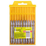 Alloid. Набор бит магнитных двухсторонних для шуруповерта PH2  75мм, S2 (10шт), фото 2