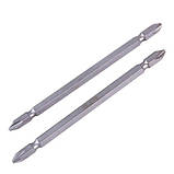 Alloid. Набор бит магнитных двухсторонних для шуруповерта PH2 120мм, S2 (10шт), фото 3