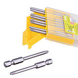 Alloid. Набор бит магнитных для шуруповерта PH2 65мм, S2 (10шт), фото 3