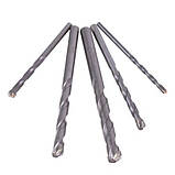 Alloid. Набір свердел для бетону для дриля 4, 5, 6, 8, 10 мм 5 од., фото 2