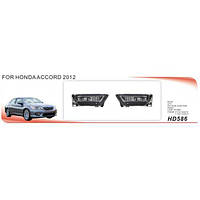 Фари дод.модель Honda Accord/2012-15/HD-586/H8-12V35W/ел. дріт
