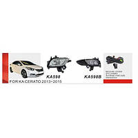 Фари дод.модель KIA Cerato/2012-15/KA-598B/H8-12V35Wel. дріт