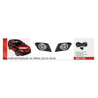 Фари дод.модель Nissan X-Trail/Rogue 2014-16/NS-730/H11-12V55W/ел. дріт