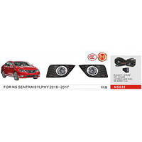 Фари доп.модель Nissan Sentra 2015-19/NS-935/H11-12V55W/ел.дріб