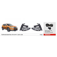 Фари доп.модель Nissan Sentra 2019-/NS-0935/H8-12V35W/ел. дріт