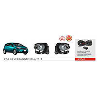 Фари дод.модель Nissan Versa Note 2013-17/NS-740/H11-12V55W/ел. проводка