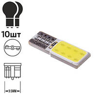 Лампа PULSO/габаритная/LED T10(T16)W2.1x9.5d/W16W/COB/12v/3w/72lm White
