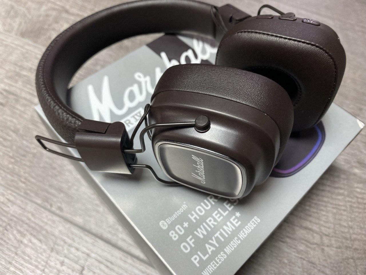 Бездротові накладні навушники Marshall Major IV RGB Bluetooth