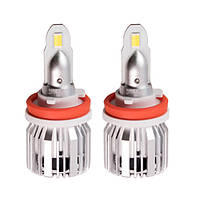 Лампи NAOEVO S4/LED/H8/H9/H11/H16/Flip Chip/9-16V/2*30W/3600Lm/EMERGENCY3000K/3000K/4300K/6500K