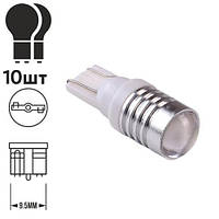 Лампа PULSO/габаритная/LED T10/W2.1x9.5d/W5W/1SMD-5050/12v/0.5w/70lm White