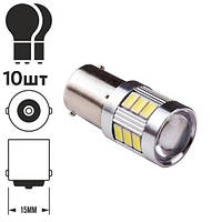 Лампа PULSO/габаритная/LED 1156/S25/BA15s/P21W/18SMD-5730/12v/2w/180lm White