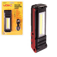 Переноска "VOIN" VL-106, 5W-COB+2 х 3W XPE/Power Bank 2000 mAh/магніт/інд. заряду