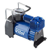 Компресор "ViTOL" K-52 150psi/15Amp/40 л/Автостоп/прикурювач